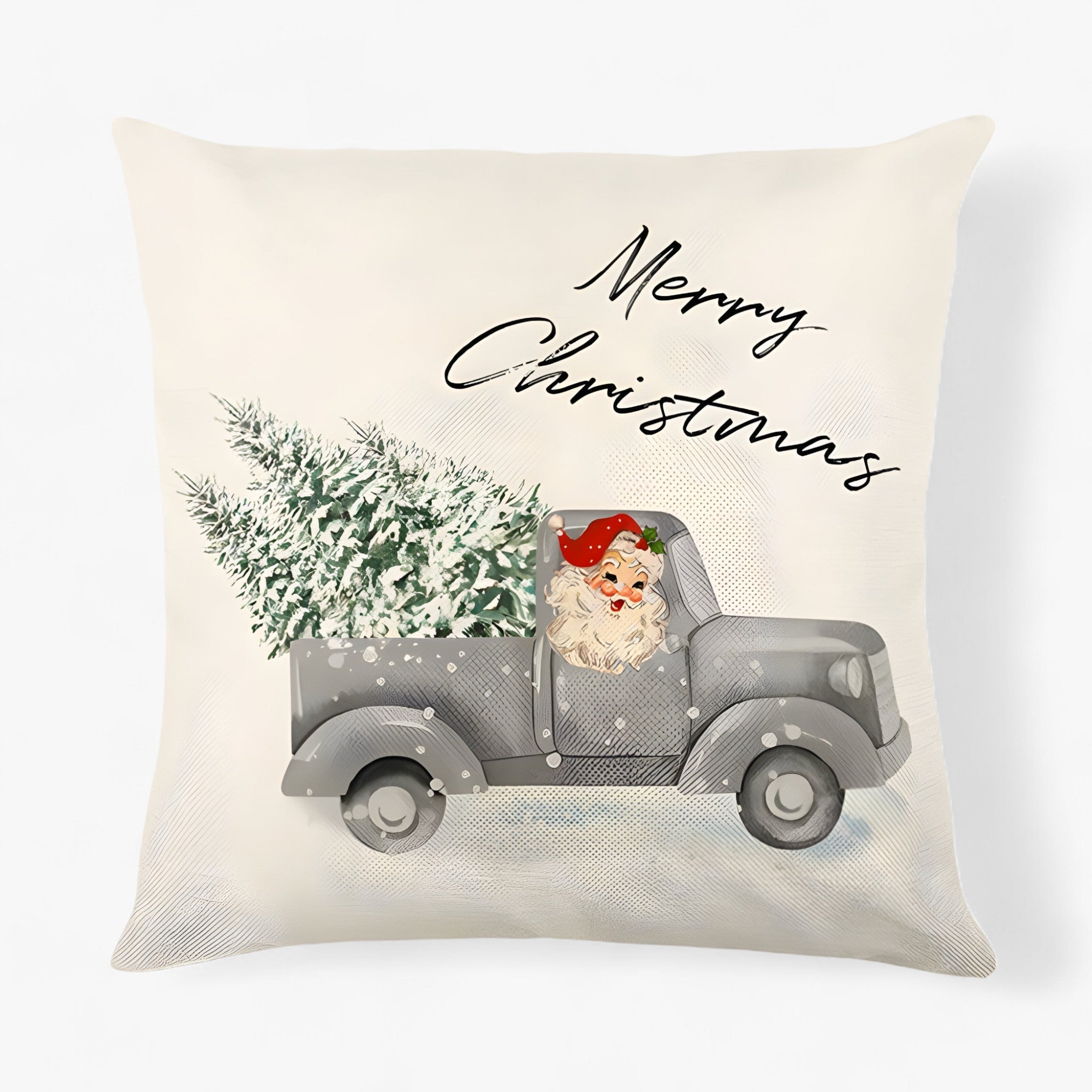 Frostig | Linen cover for Julpude – decorative and cozy Christmas addition to the home
