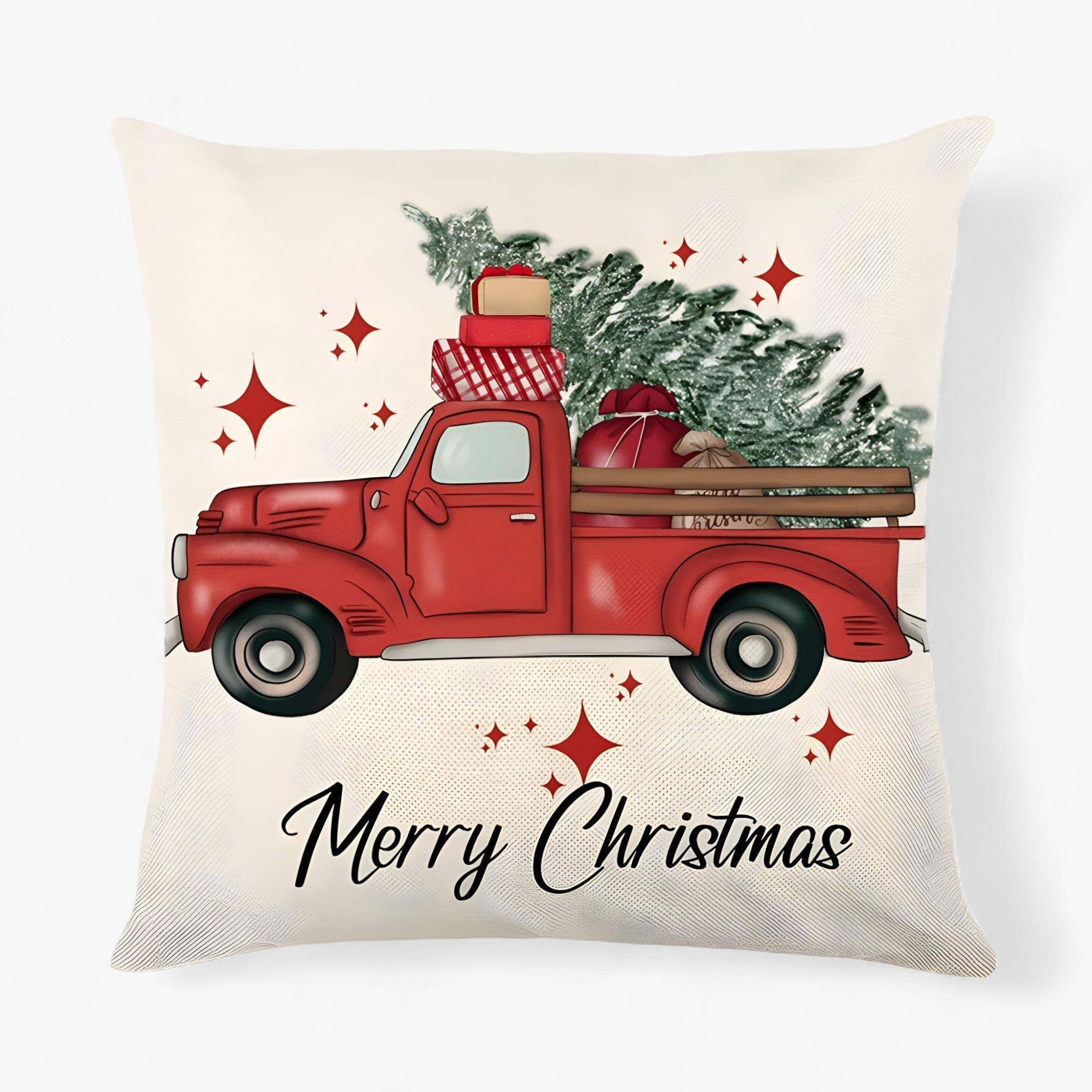 Frostig | Linen cover for Julpude – decorative and cozy Christmas addition to the home