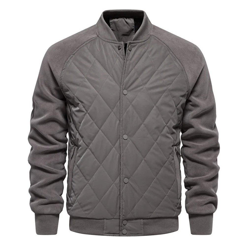 Nolan Quilted Bomber Jacket for Stylish Protection and Comfort