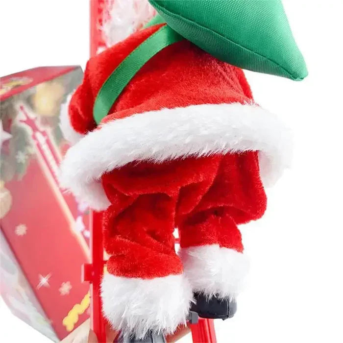HolidayStep - Festive and Musical Santa Christmas Decoration for a Magical Christmas Season