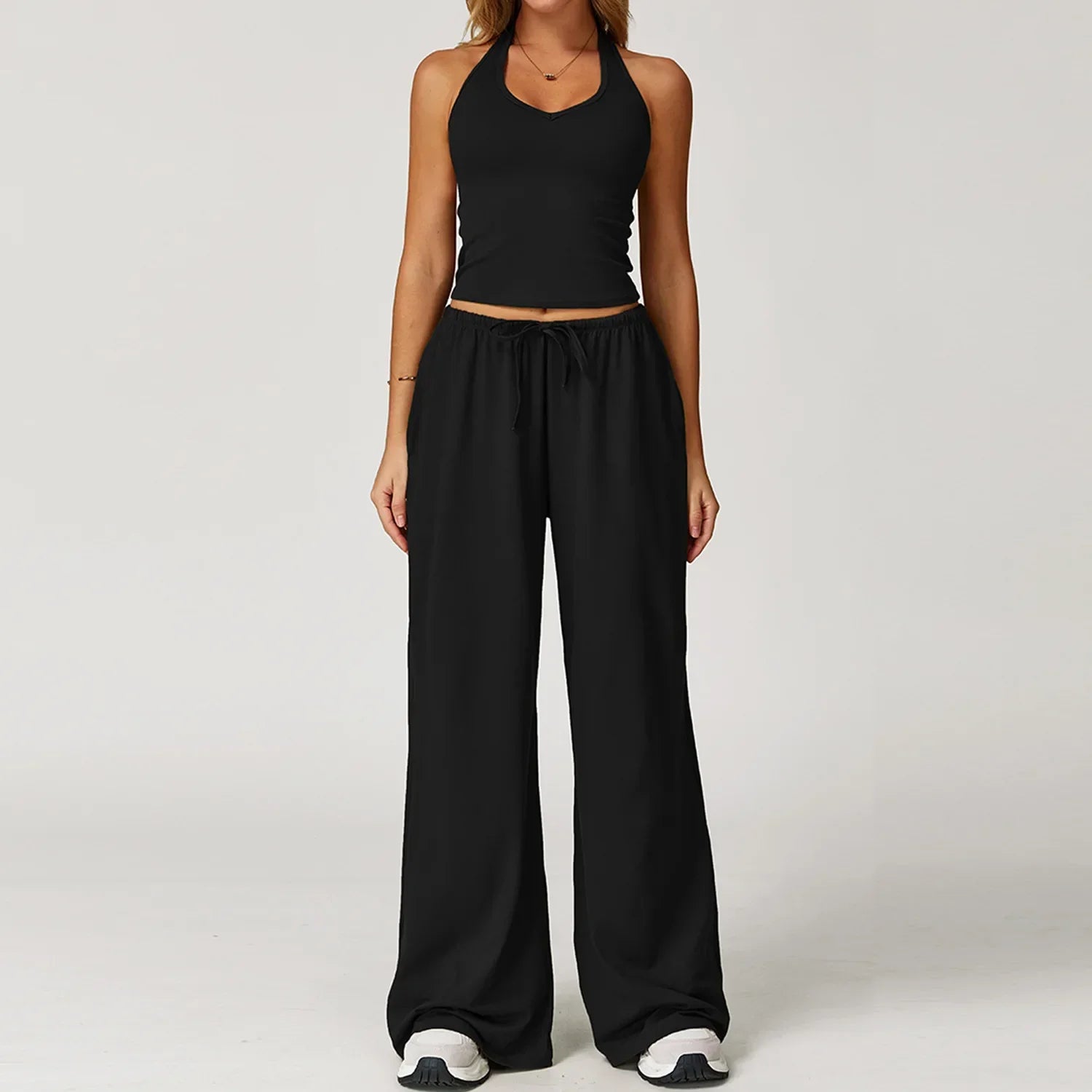 Eleanor | Women's Winter Loungewear Pants with Wide Leg & Relaxed Fit for Stylish Comfort
