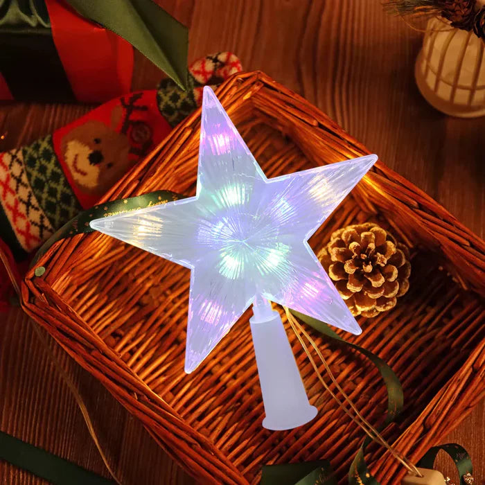 GleamPoint - Amazing glowing star for the top of the Christmas tree for a magical Christmas