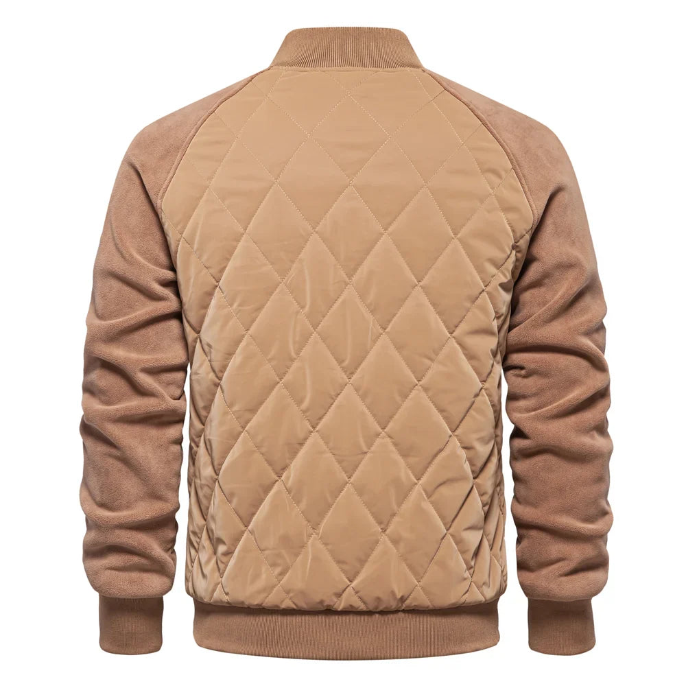 Nolan Quilted Bomber Jacket for Stylish Protection and Comfort