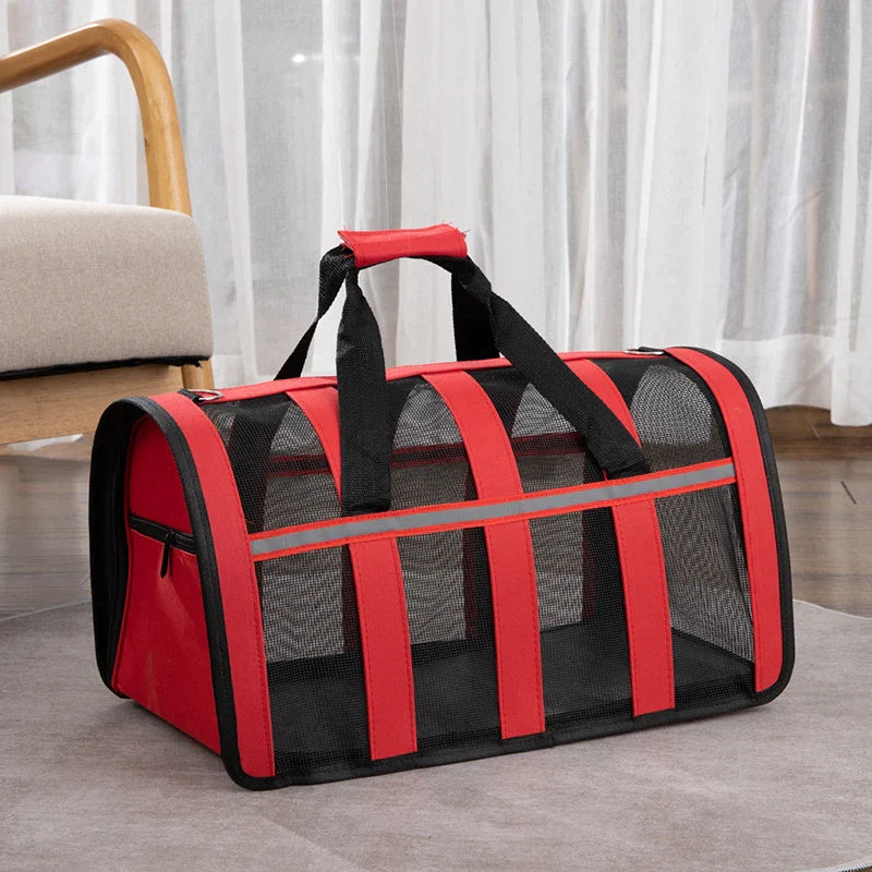 Foldable Luxury Pet Handbag for Easy and Stylish Pet Transport