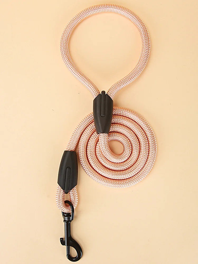 Comfortable Round Dog Leash with Harness Included for Easy Walking