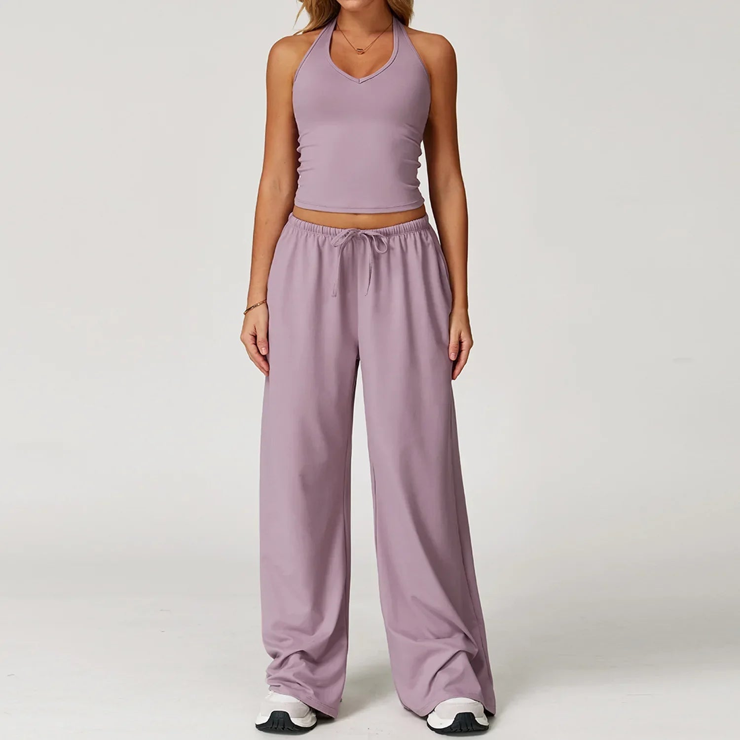 Eleanor | Women's Winter Loungewear Pants with Wide Leg & Relaxed Fit for Stylish Comfort