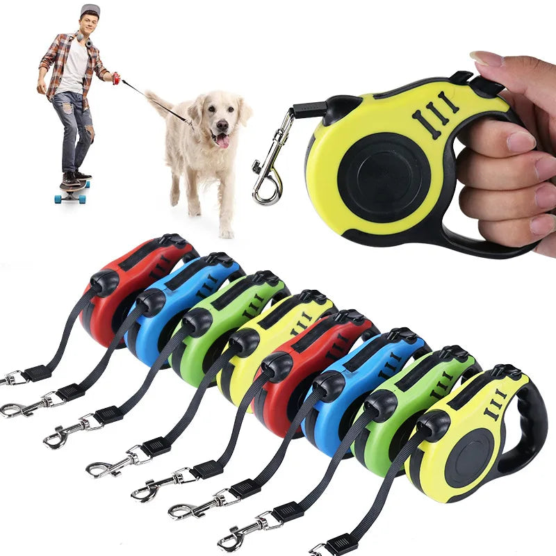 Automatic Dog Leash for All Sizes – Comfortable and Safe On the Go