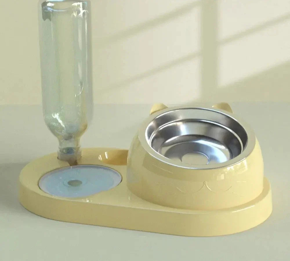 Luxe Bird and Water Bowl for Stylish and Practical Pet Care