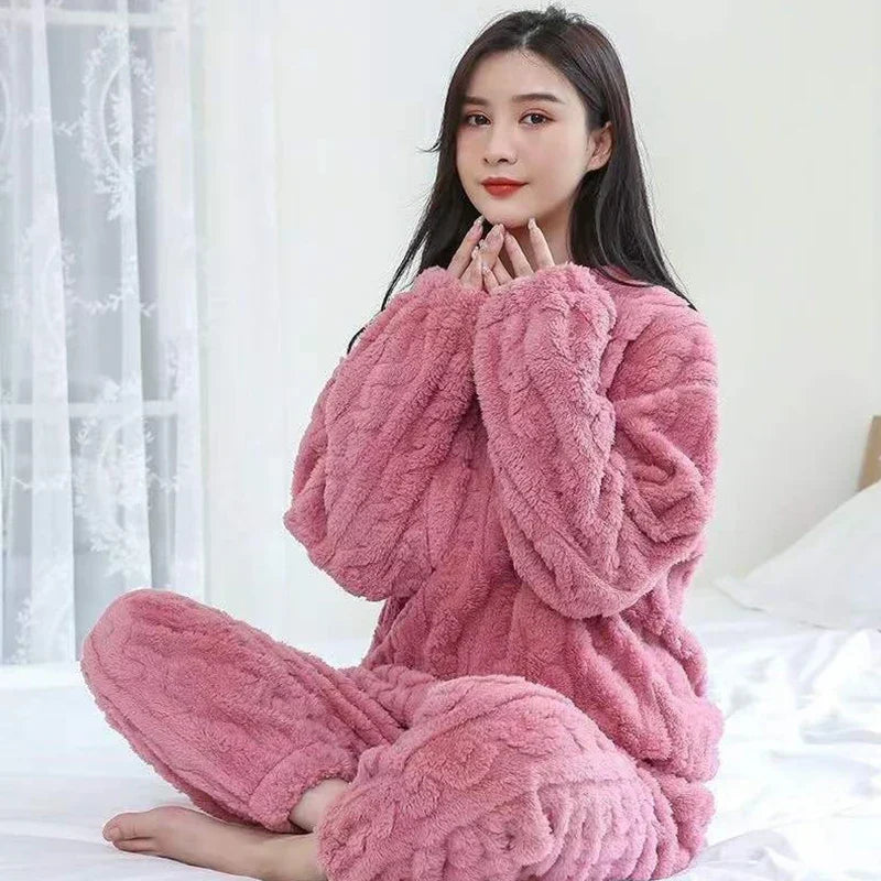 Abigail Gentle Winter Cozy Loungewear Set for Women
