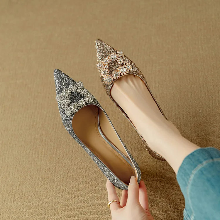 Glitter Pumps – Dazzling Sparkle Heels