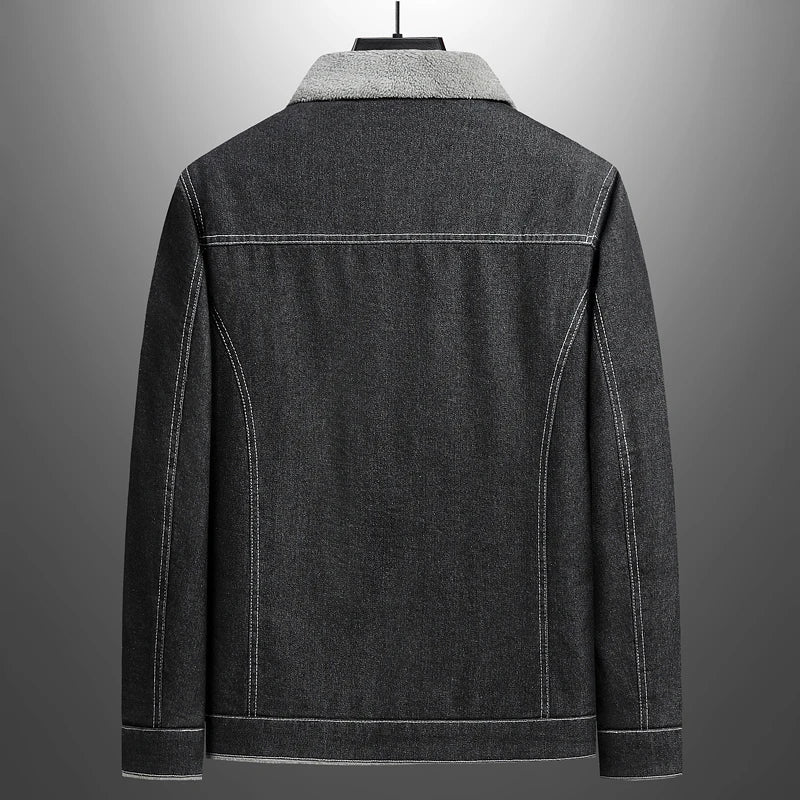 Jean Jacket with Cozy Fleece Lining for Ultimate Comfort