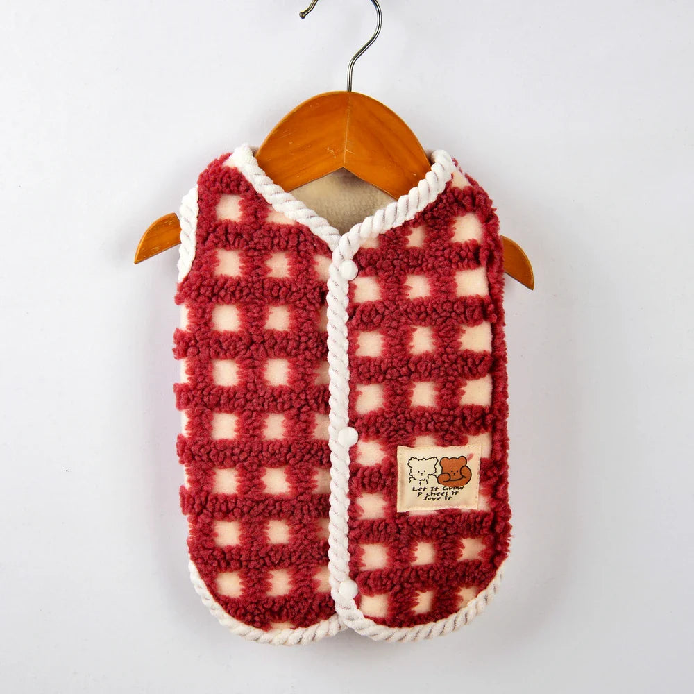 Luxe Comfort Fleece Coat for French Bulldog and Chihuahua for Warm Protection