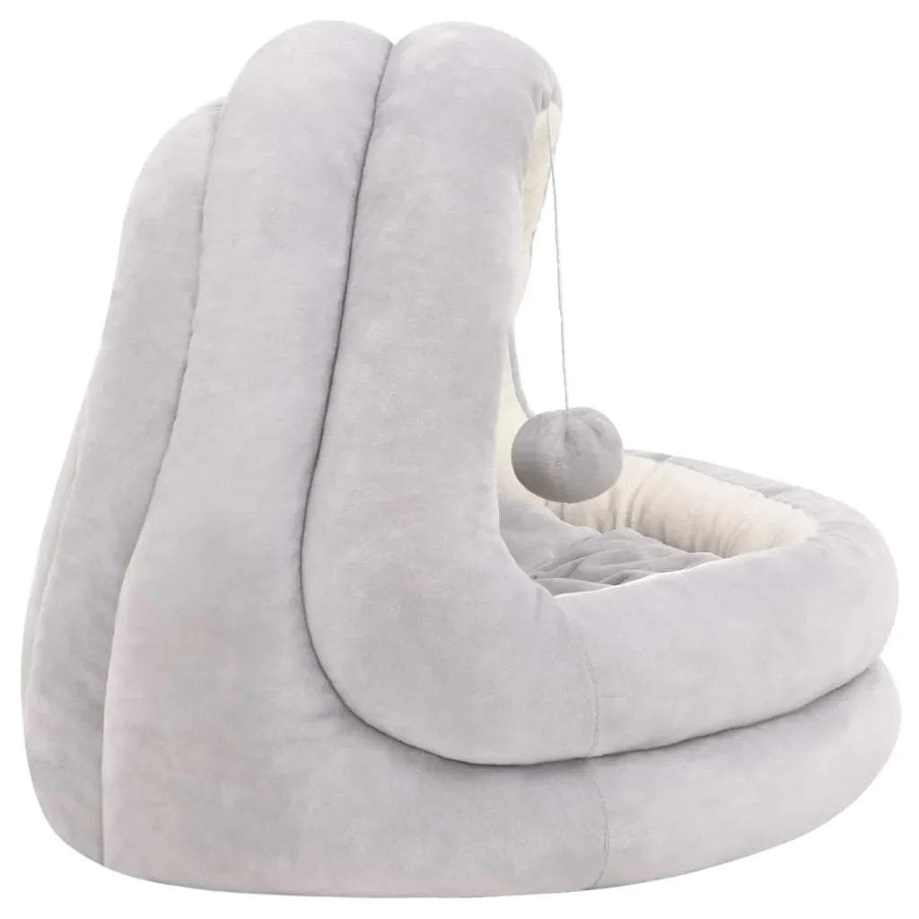 Comfortable Plush Cave for Pets for Cuddle Fun