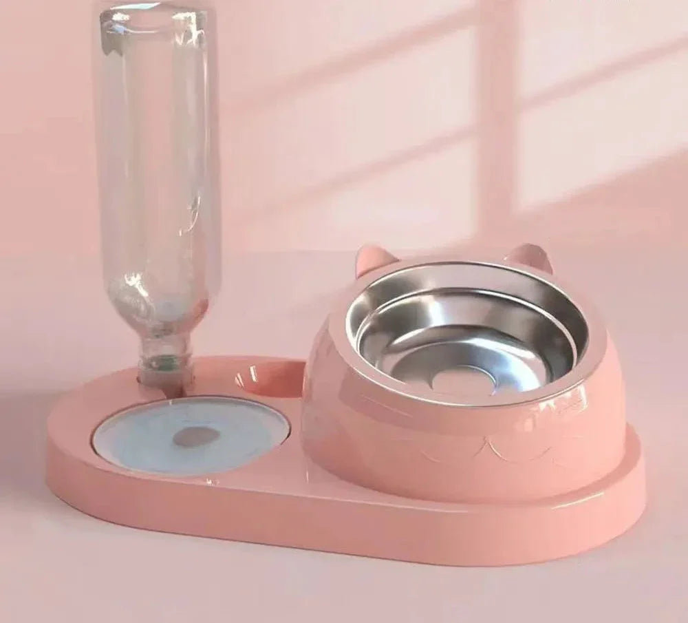 Luxe Bird and Water Bowl for Stylish and Practical Pet Care