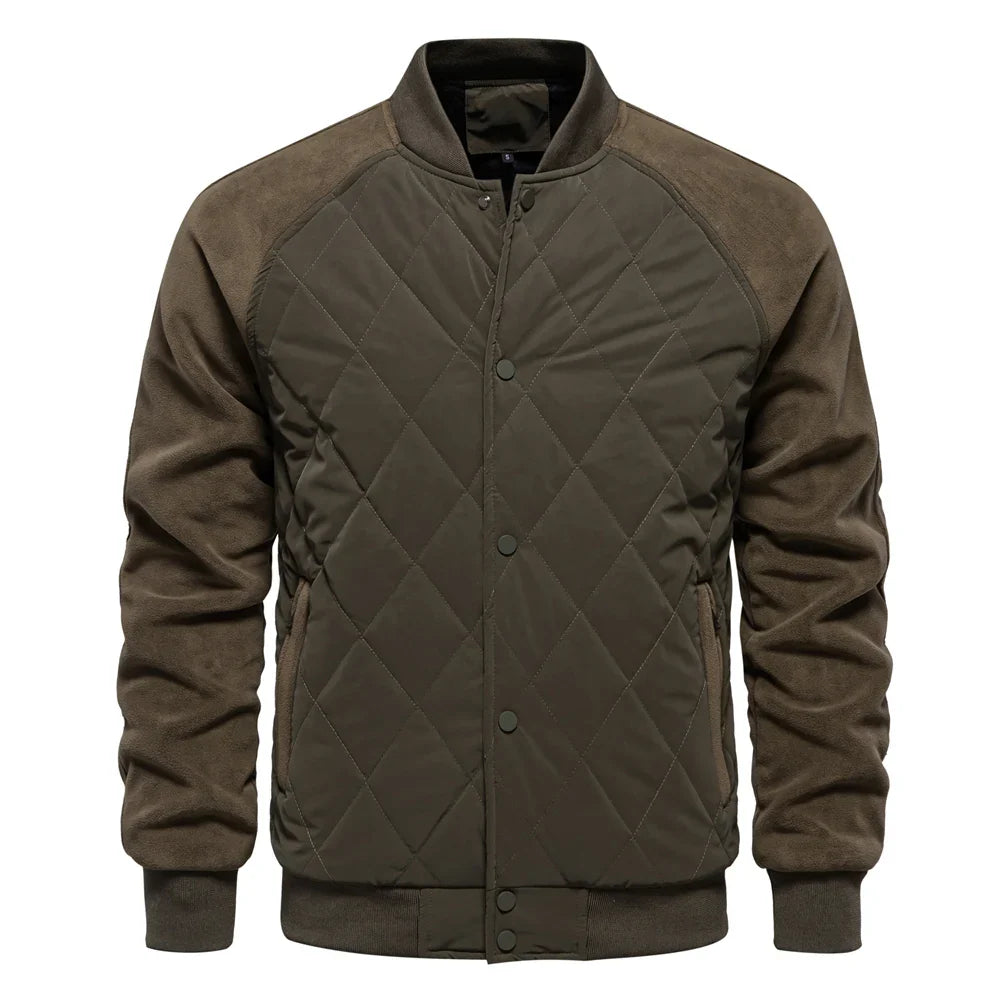 Nolan Quilted Bomber Jacket for Stylish Protection and Comfort