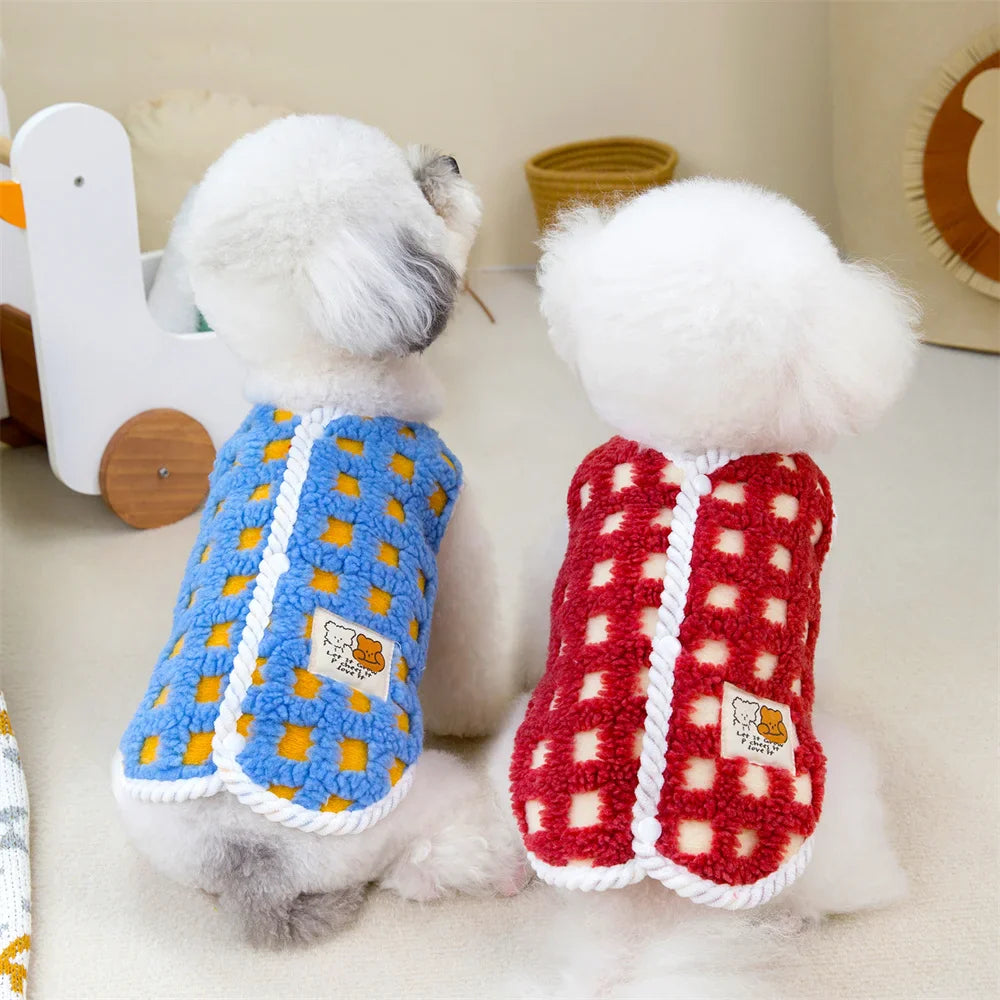 Luxe Comfort Fleece Coat for French Bulldog and Chihuahua for Warm Protection