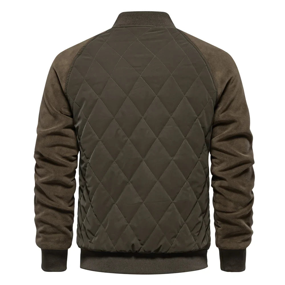 Nolan Quilted Bomber Jacket for Stylish Protection and Comfort