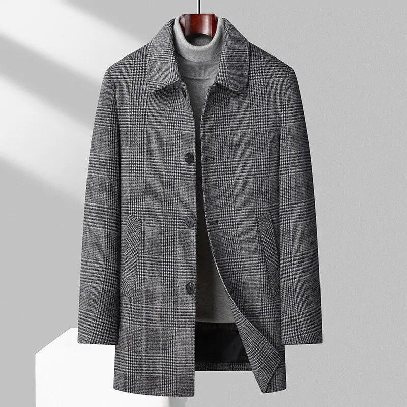 Meyer 3/4 Length Overcoat - Elegant Style and Comfortable Fit