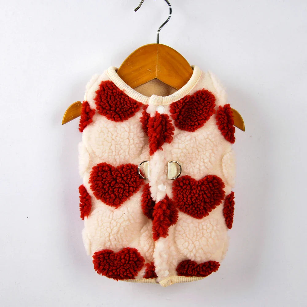 Luxe Comfort Fleece Coat for French Bulldog and Chihuahua for Warm Protection