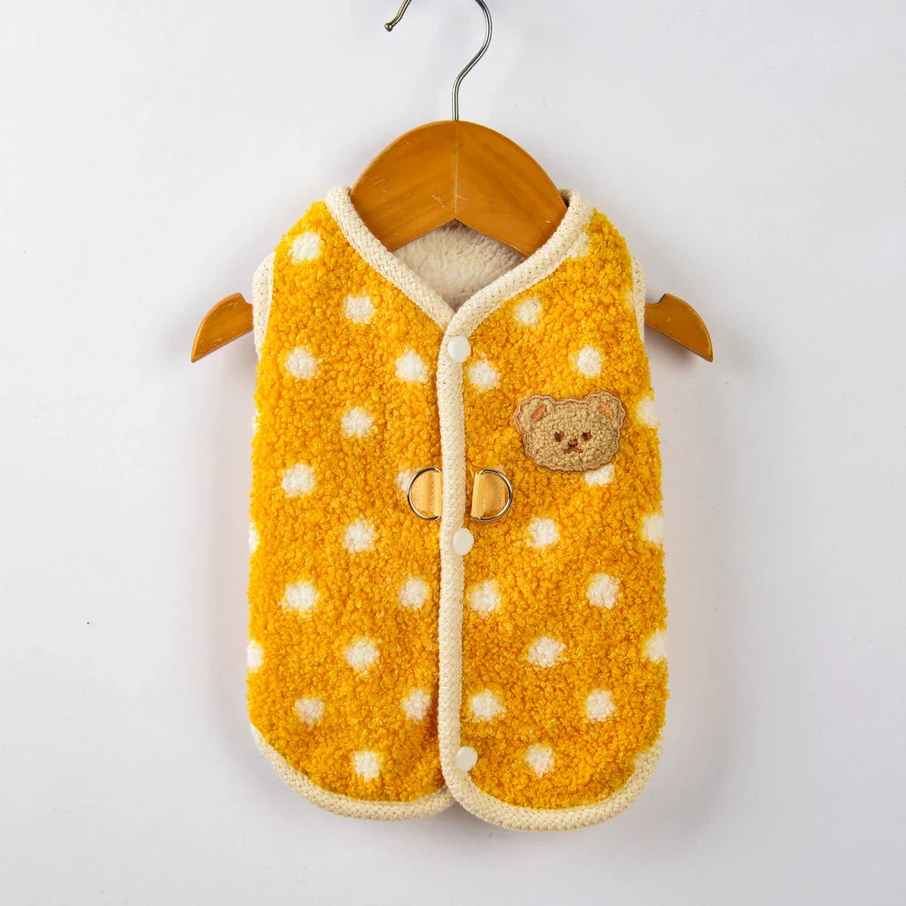 Luxe Comfort Fleece Coat for French Bulldog and Chihuahua for Warm Protection