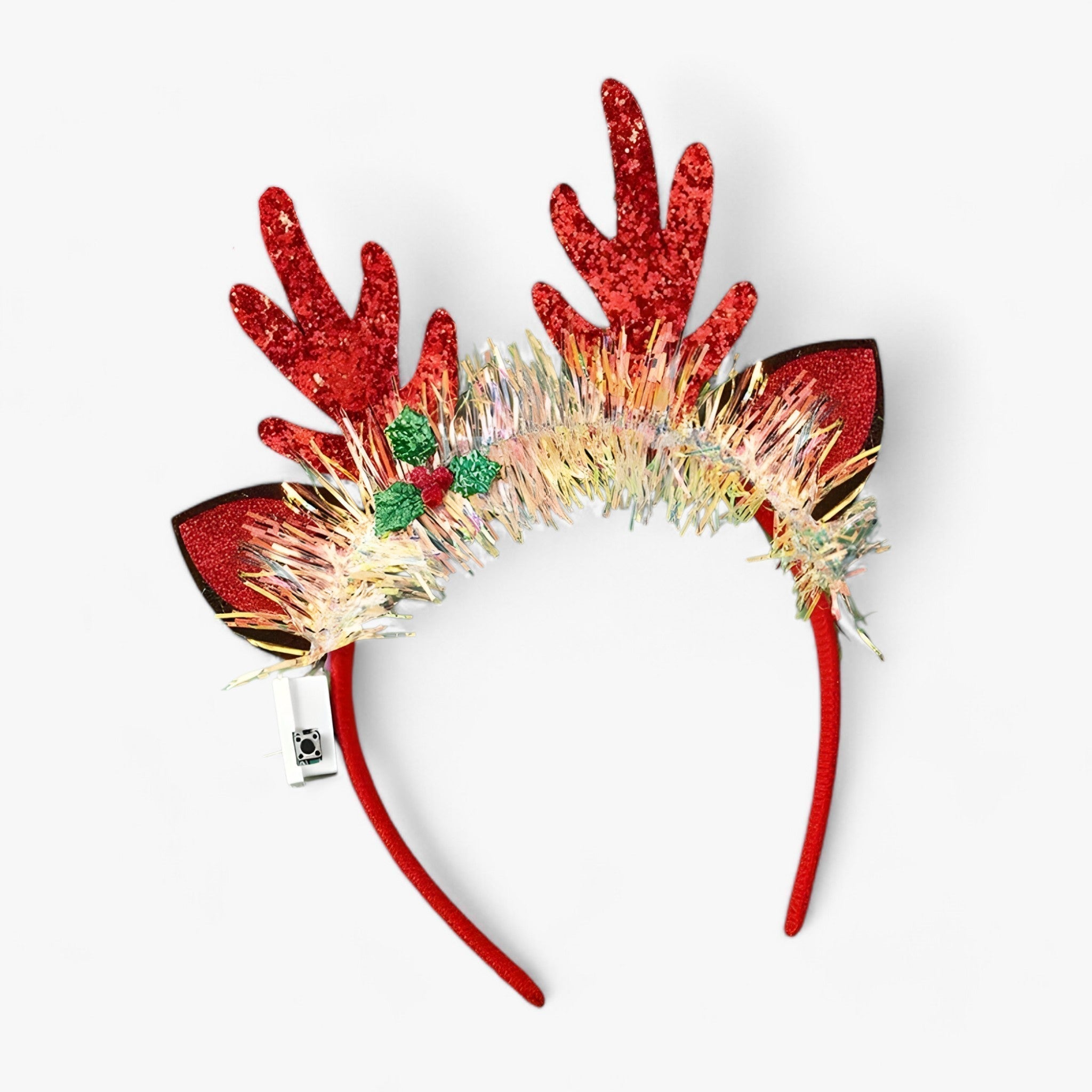 Christmas Shine | LED Snowflake and Christmas Tree Bandeau – Festive and Magical Christmas Atmosphere for Gifts and Decorations