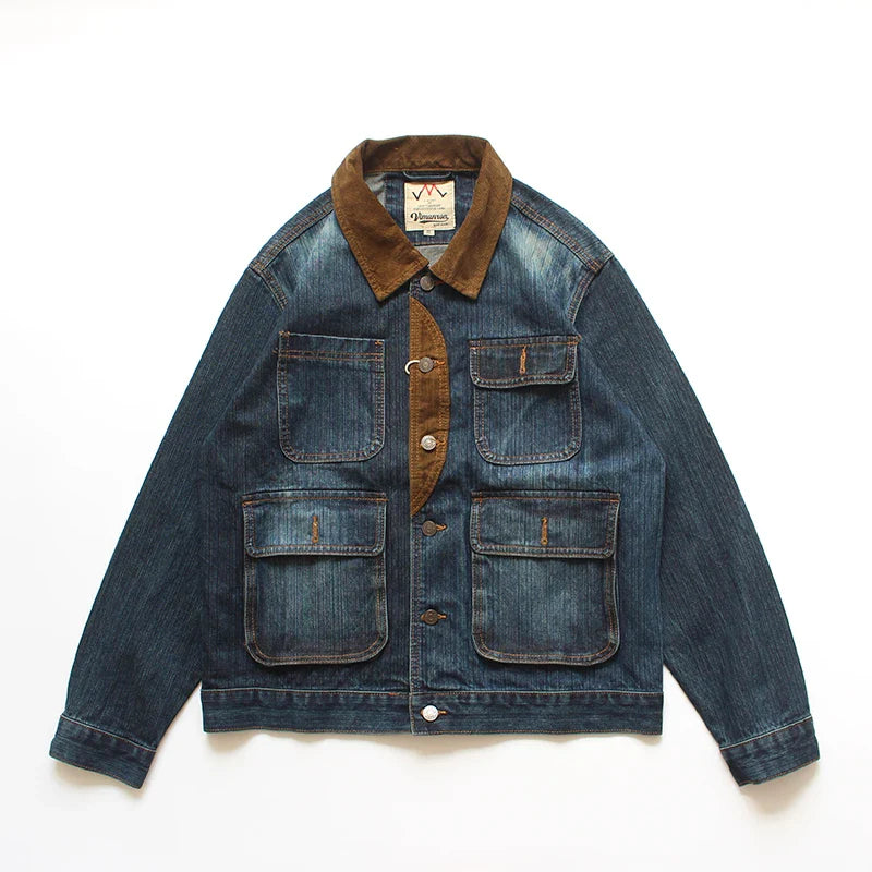 Denim jacket from the countryside for effortless rural chic