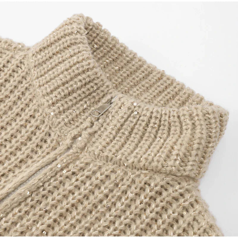 Alyssa Gebreid Gilet | Elegant and Stylish Design