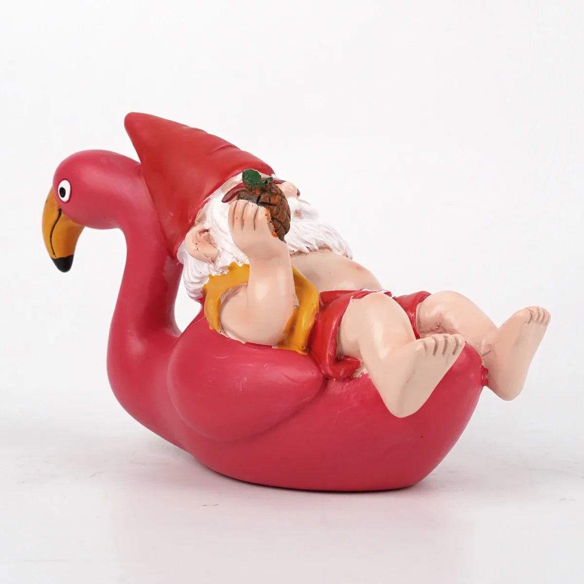 Phaedra - Charming Gnome Figurine with Pineapple for Enchanting Garden Decoration