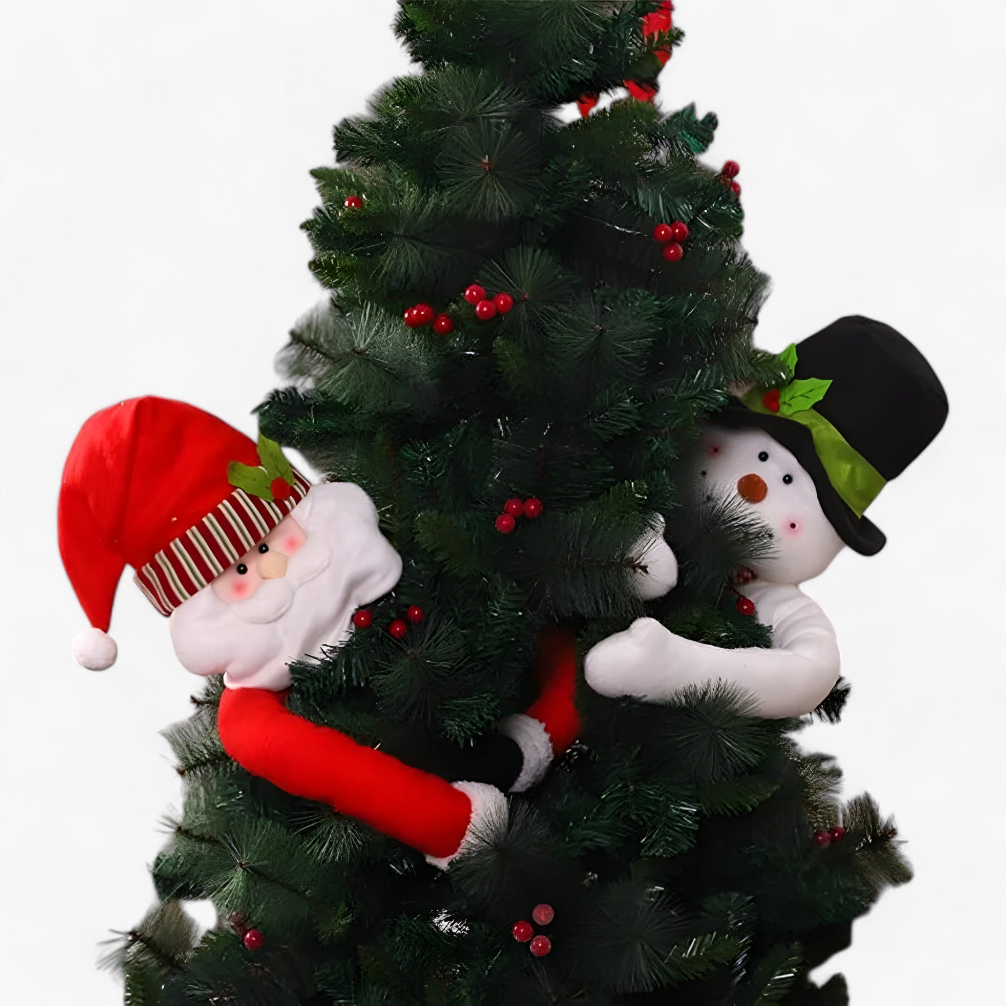 SantaHug | Christmas Decoration 105 cm – Add fun and coziness to your Christmas tree