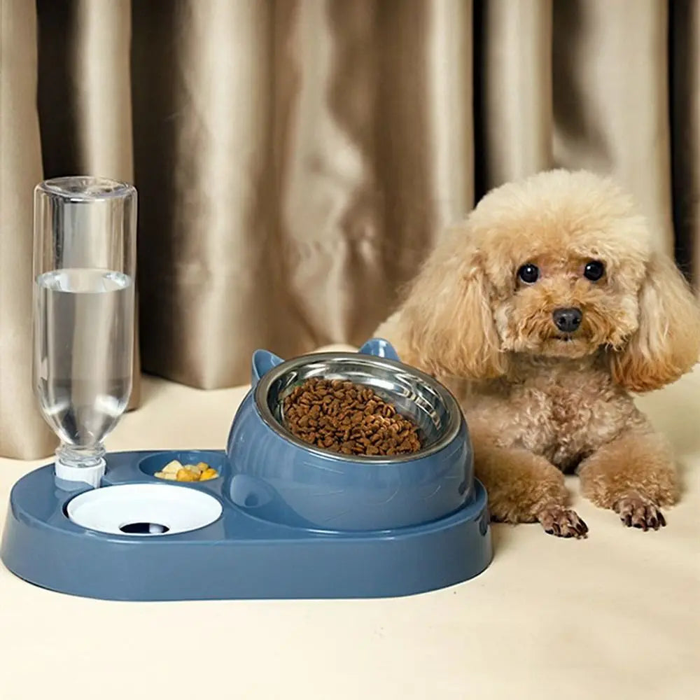 Luxe Bird and Water Bowl for Stylish and Practical Pet Care