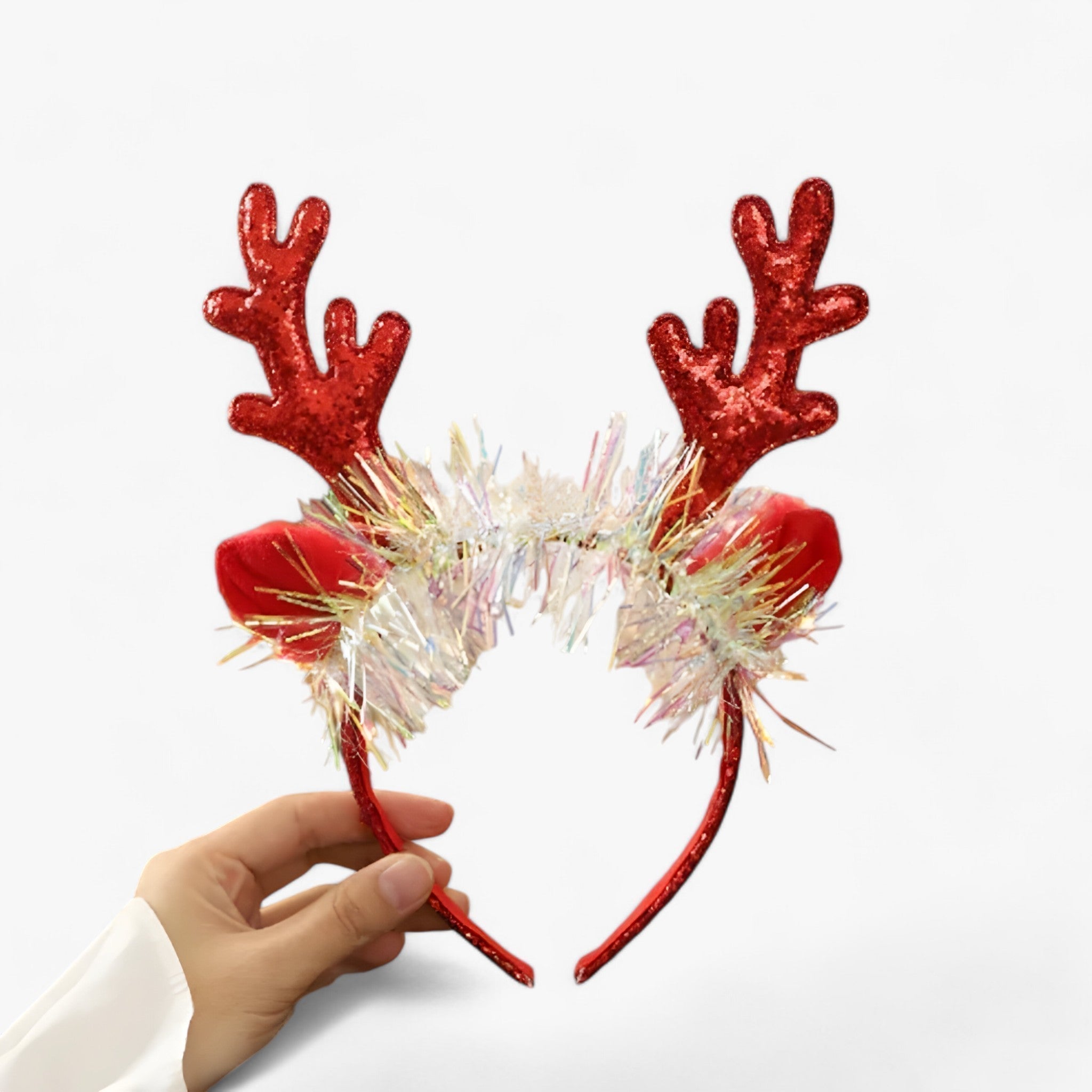 Emma | Christmas Wreath with Horn - Festive and Delicate Accessories for Children for the Perfect Christmas Spirit