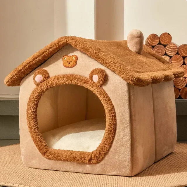 Comfortable Foldable Dog Bed for Small Pets