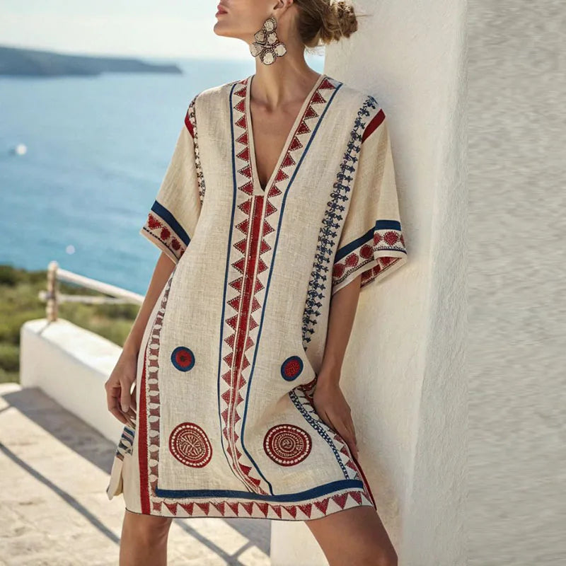Marit - Elegant Beach Dress for a Chic, Summer-Ready Look