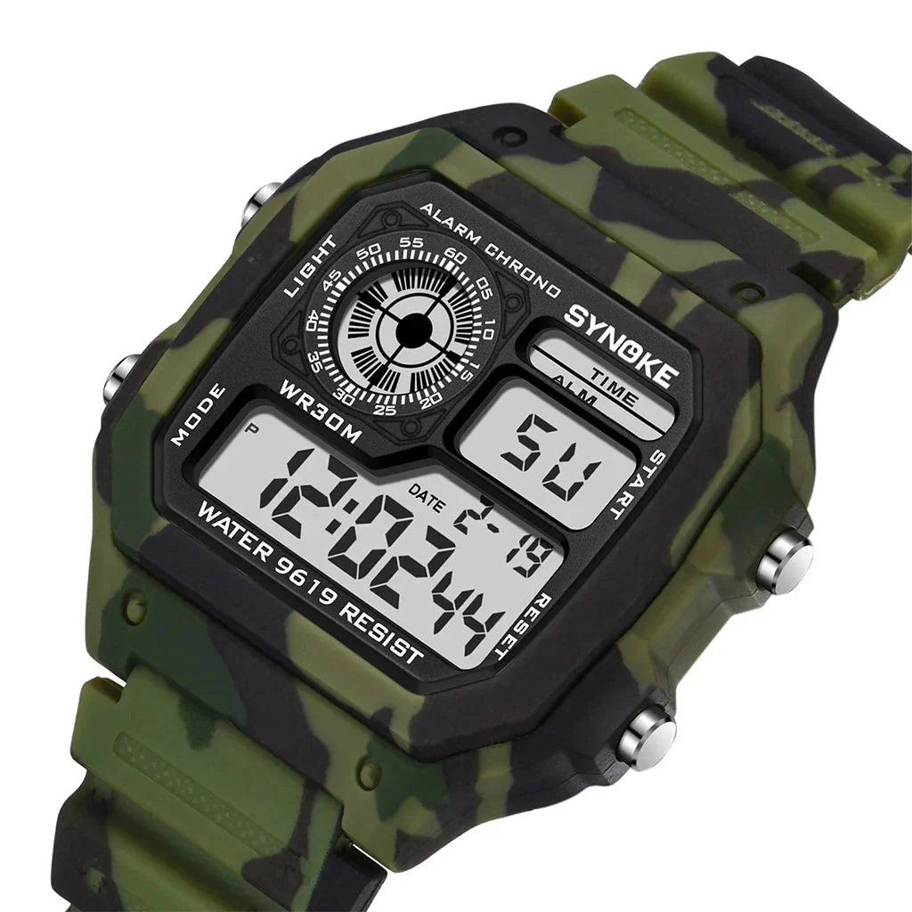 Durable Military Digital Watch – Perfect for Outdoor Adventures