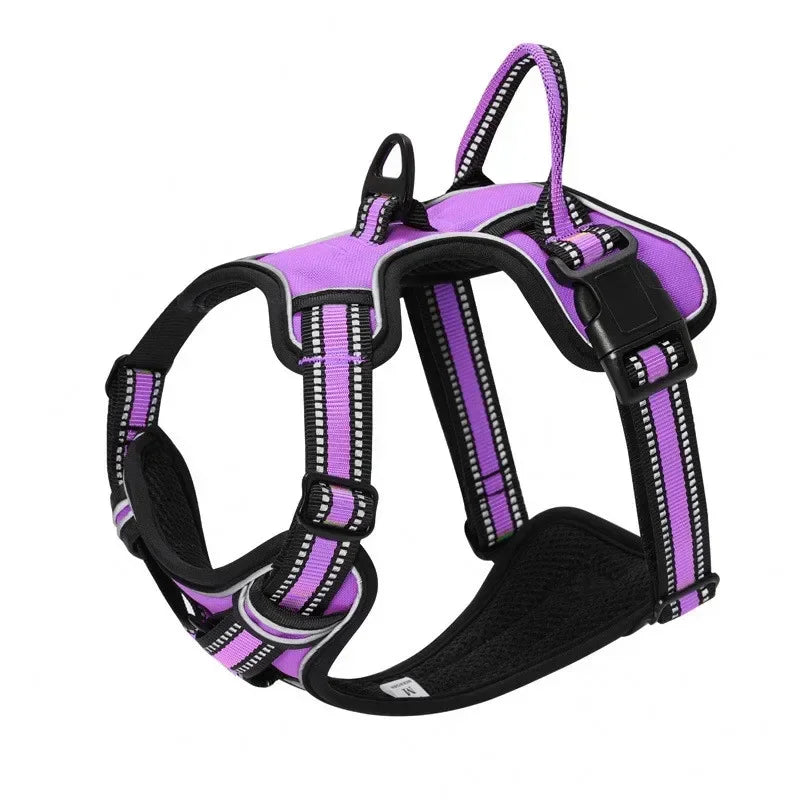 Adjustable Nylon Dog Harness for Comfort and Safety
