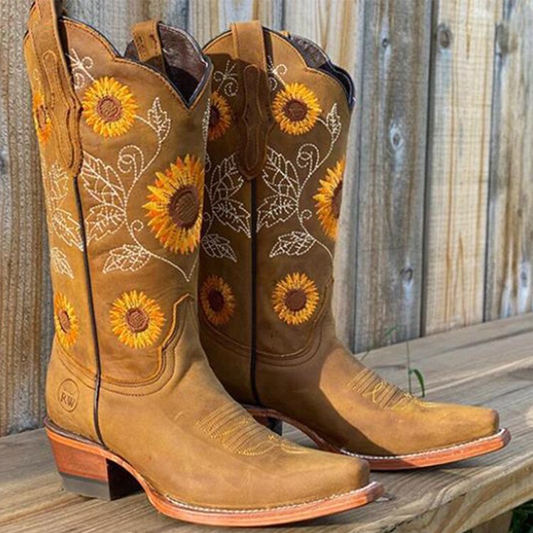 Bohemian Ankle Boots for Women Marigold | Unique Style and Comfortable