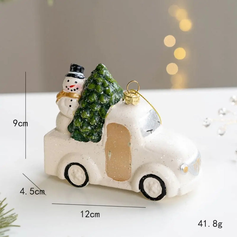 SnowBreeze - Festive Snowman Hanging Decoration for Merry Christmas Cozy Season