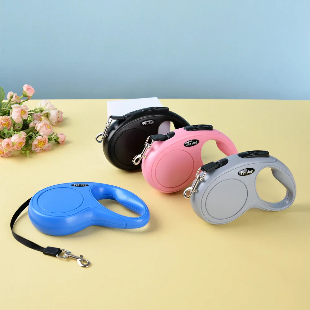 Electric Retractable Dog Leash for Convenience and Safety