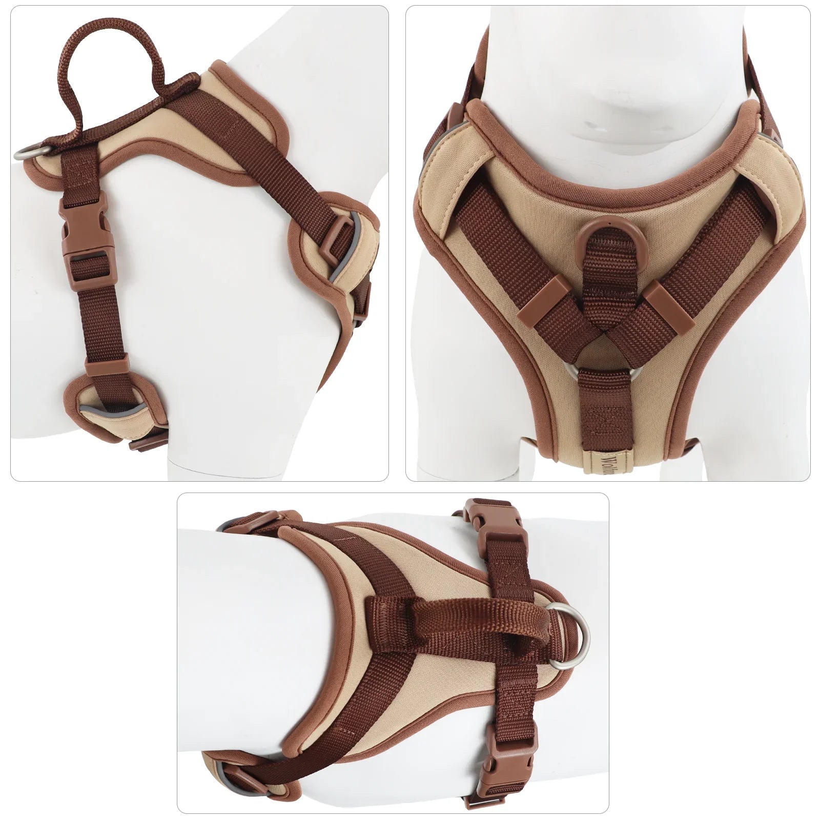 Luxe Adjustable Dog Harness for Small and Large Breeds