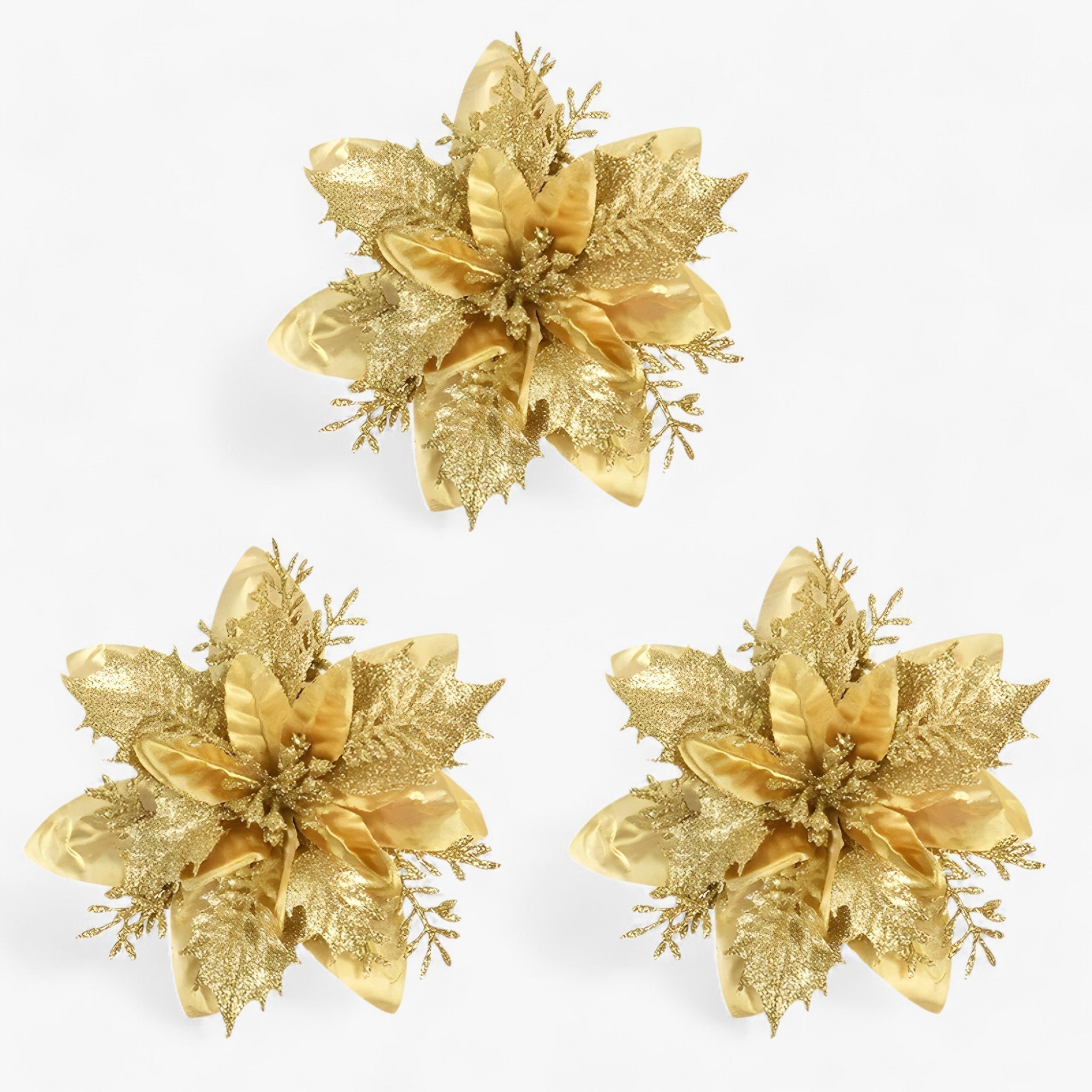 Emilie | Sparkling Christmas Flowers – Add a beautiful and decorative touch to your Christmas decoration