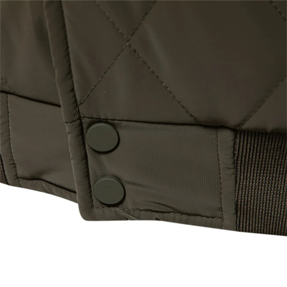 Nolan Quilted Bomber Jacket for Stylish Protection and Comfort