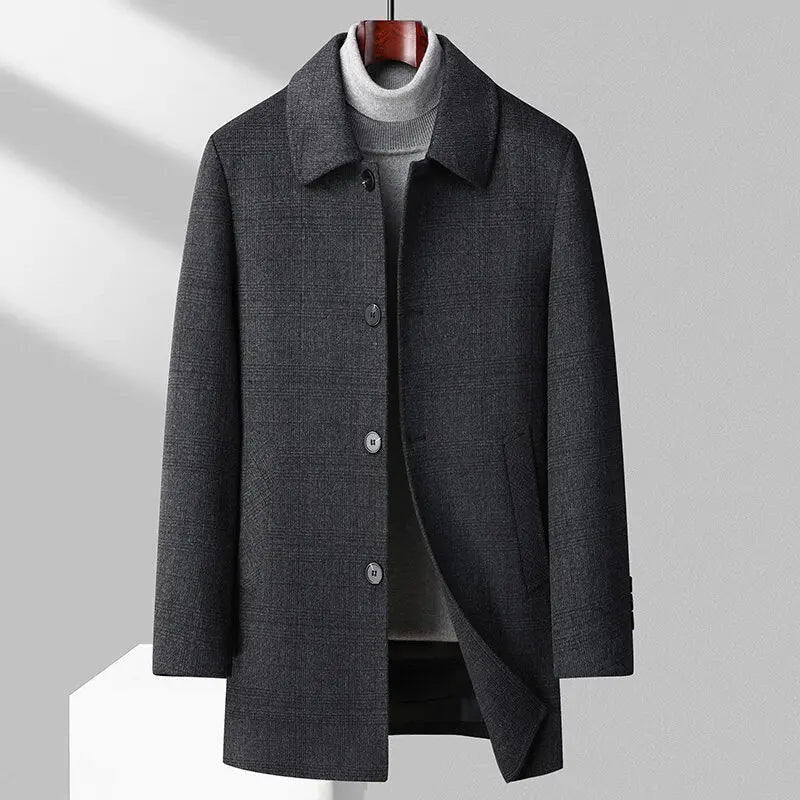 Meyer 3/4 Length Overcoat - Elegant Style and Comfortable Fit