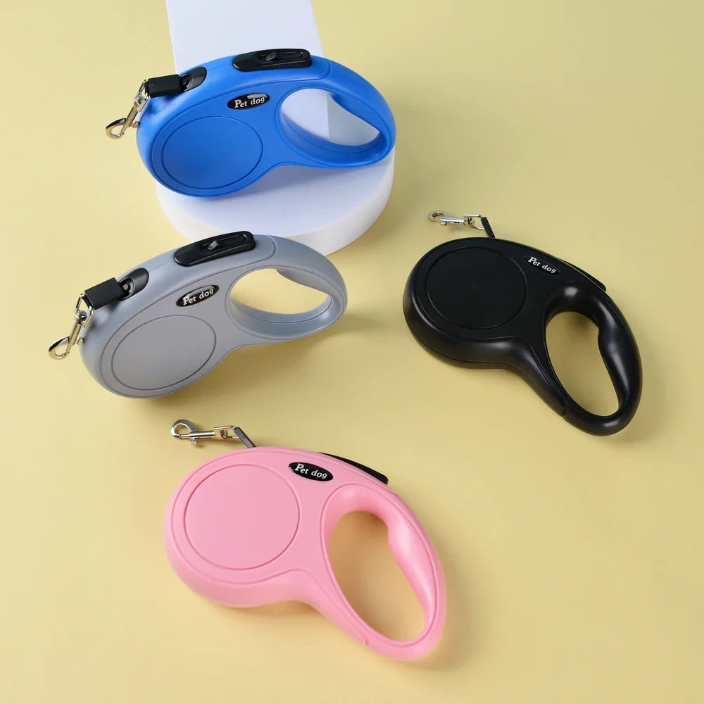Electric Retractable Dog Leash for Convenience and Safety