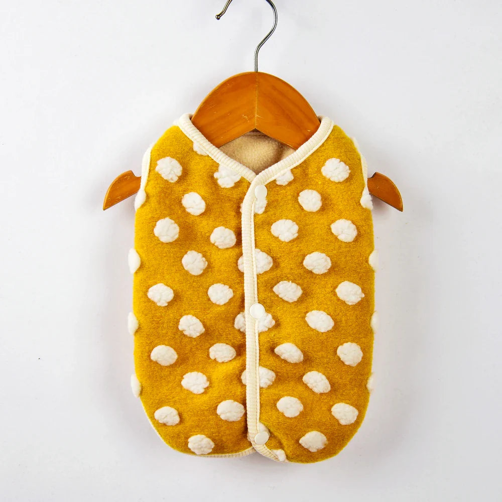 Luxe Comfort Fleece Coat for French Bulldog and Chihuahua for Warm Protection