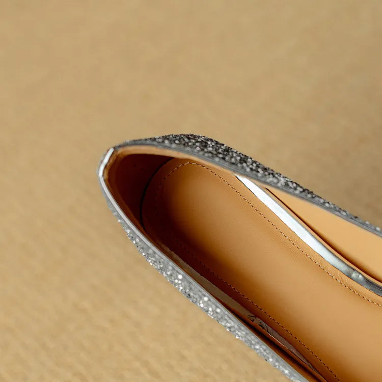 Glitter Pumps – Dazzling Sparkle Heels