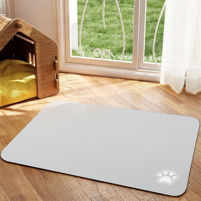 Fast and Easy to Clean Placemat for Dogs and Cats