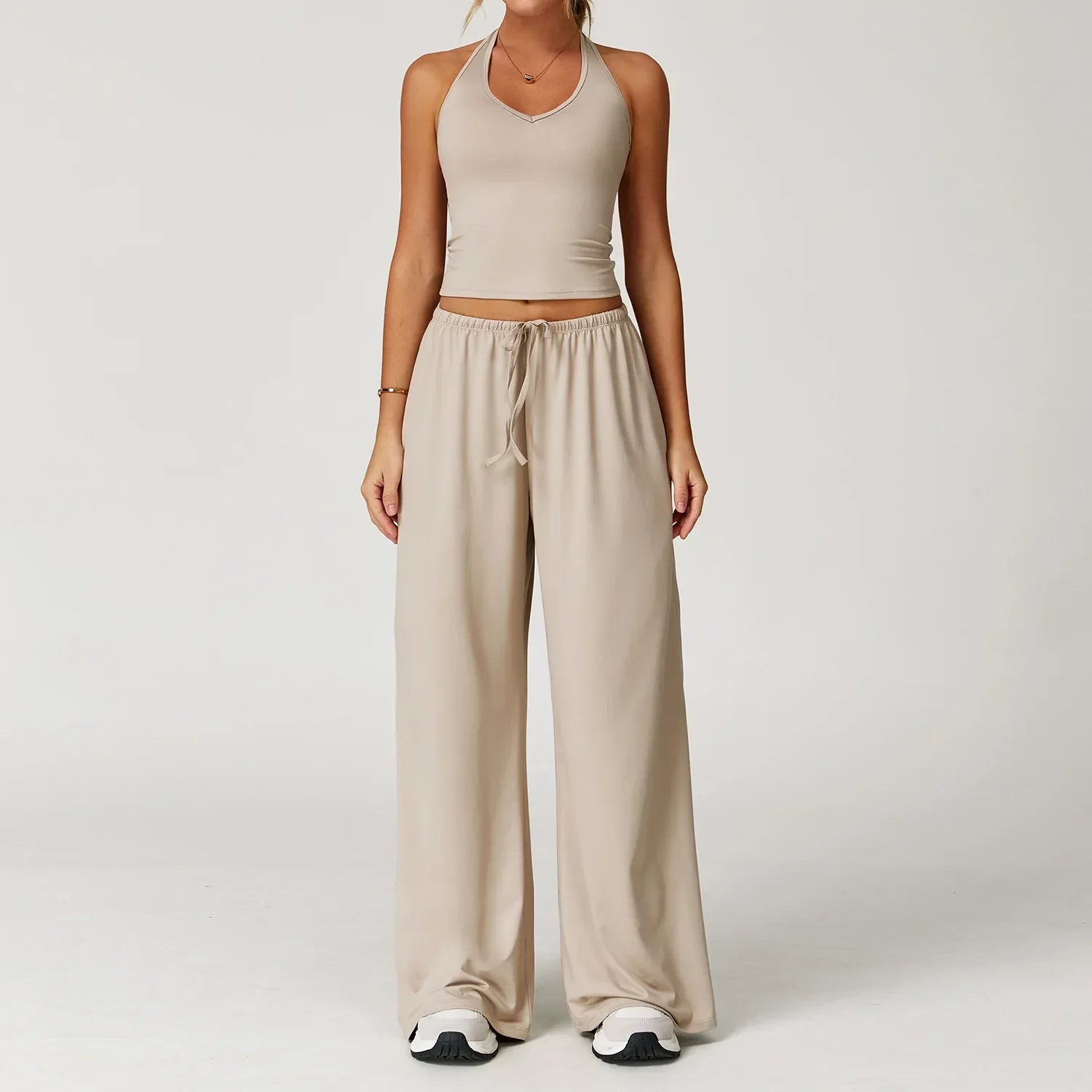 Eleanor | Women's Winter Loungewear Pants with Wide Leg & Relaxed Fit for Stylish Comfort