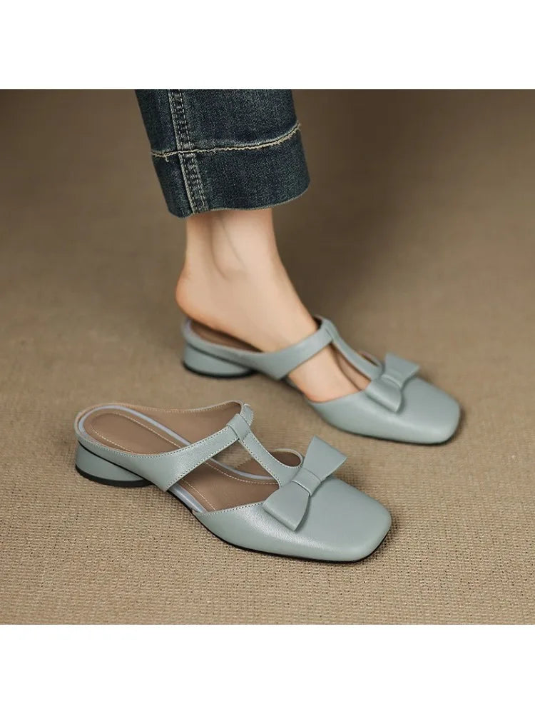 quare-Toe Slippers – Plush Comfort for Everyday Home