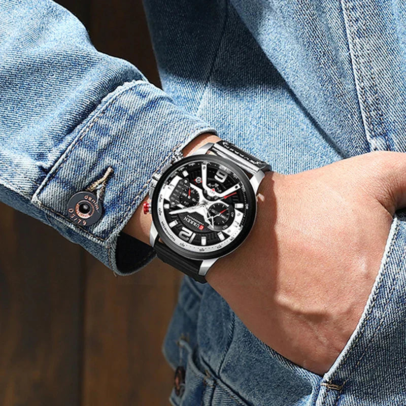 Casual sporty watch for a trendy and dynamic look