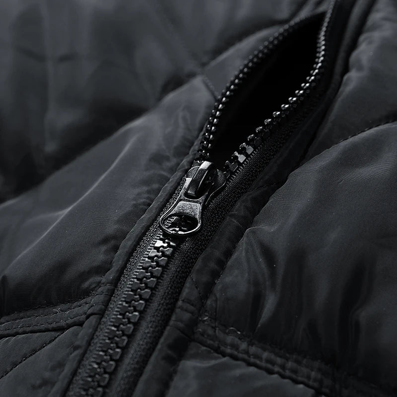 Jacket with protective pads and functional pockets